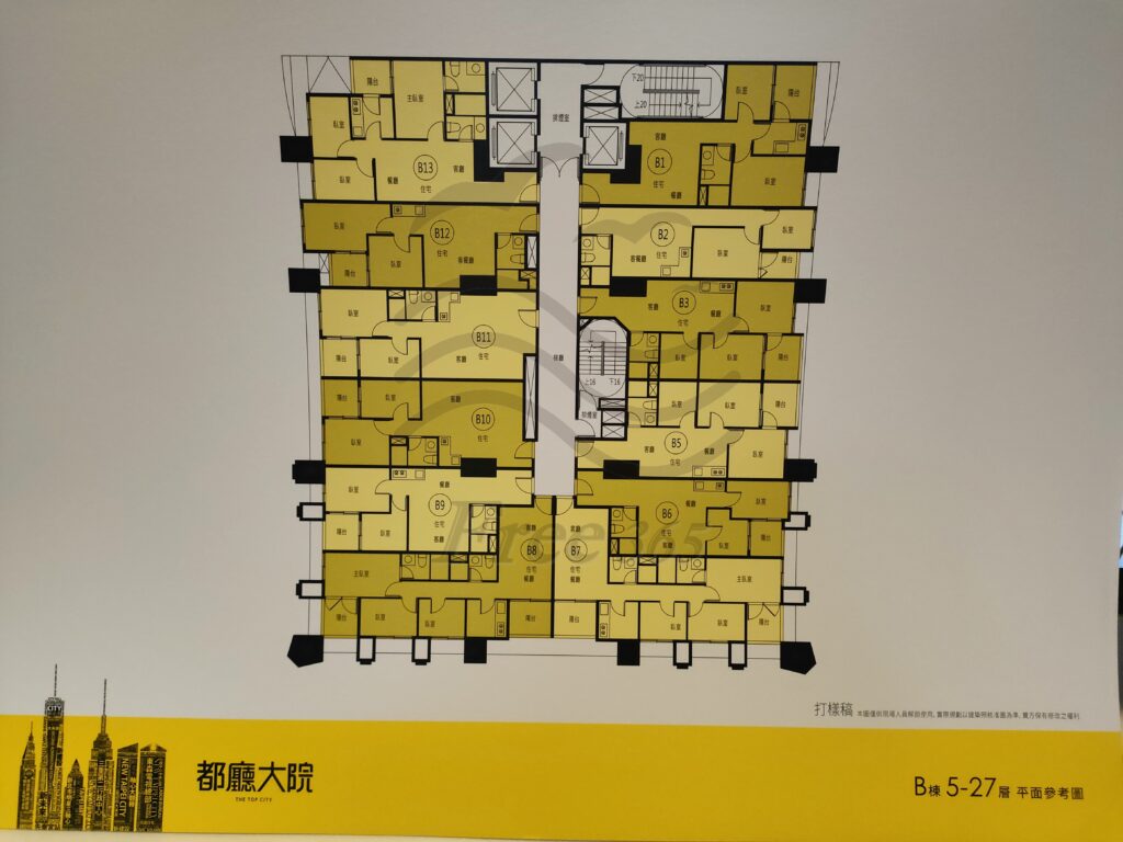 B棟平面圖