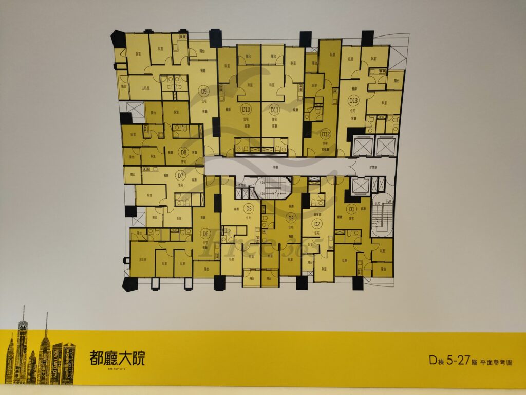 D棟平面圖