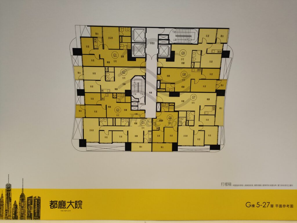 G棟平面圖