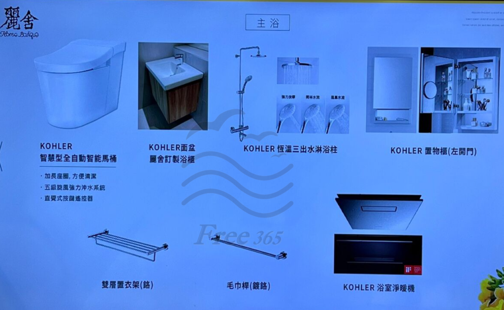 主臥衛浴備配